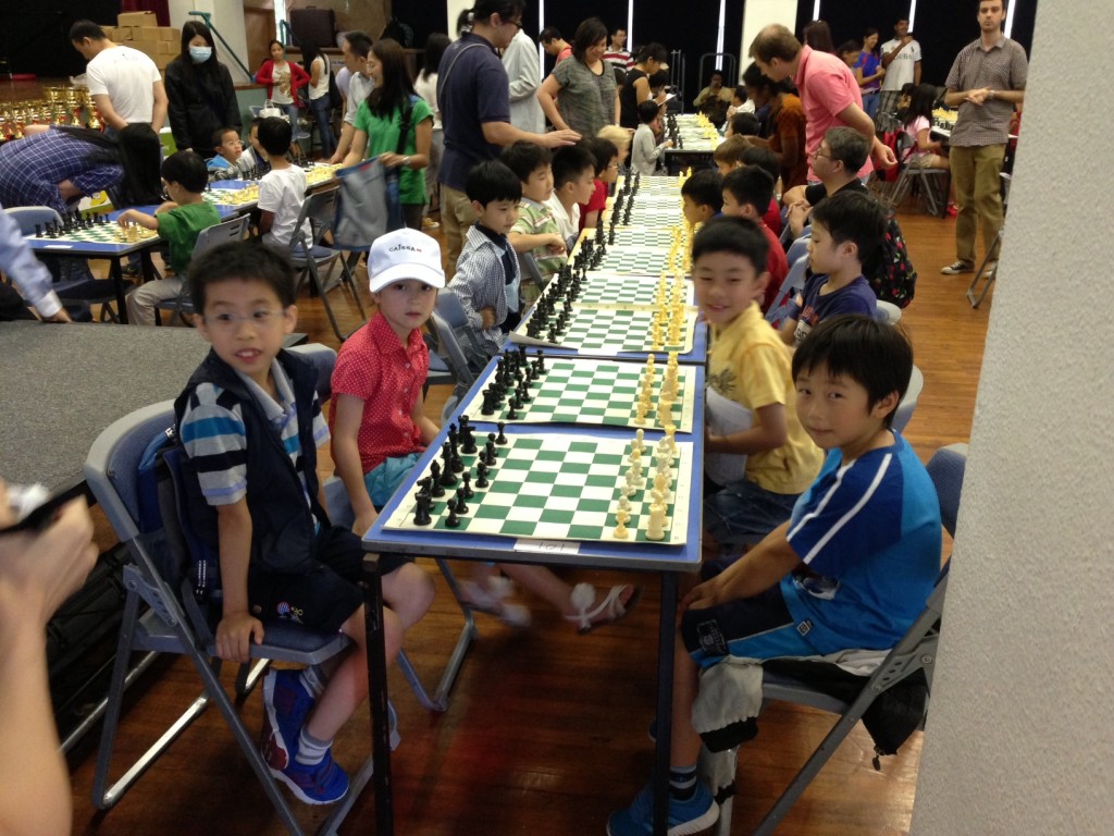 Round 5 Top 4 Players: Adrian (black ) against Harold and Mei Jing (black) against Gerent Ready